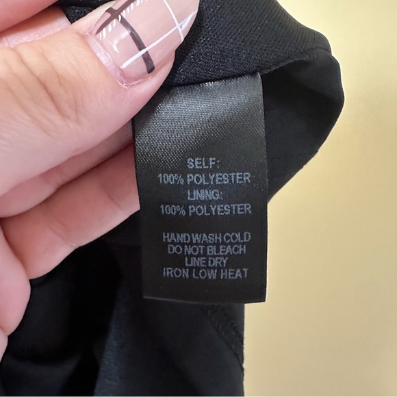 Lulus Star Struck Love Printed Wrap Mini Dress Women S Black - Picture 6 of 7